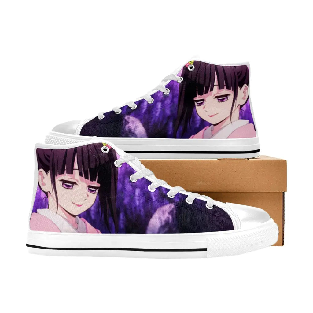 Kimetsu no Yaiba Demon Slayer Kanao Tsuyuri Shoes High Top Sneakers