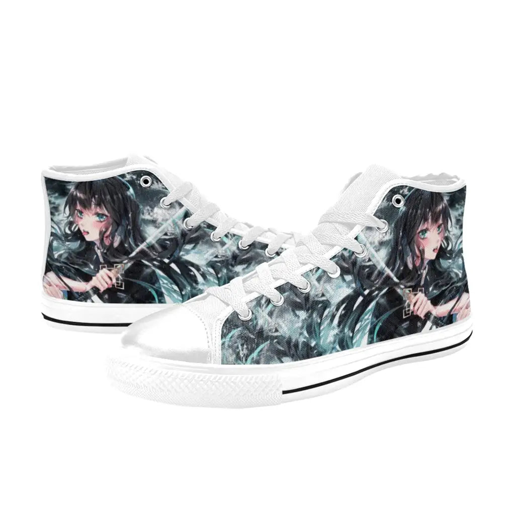 Kimetsu no yaiba Demon Slayer Muichiro Tokito Shoes High Top Sneakers