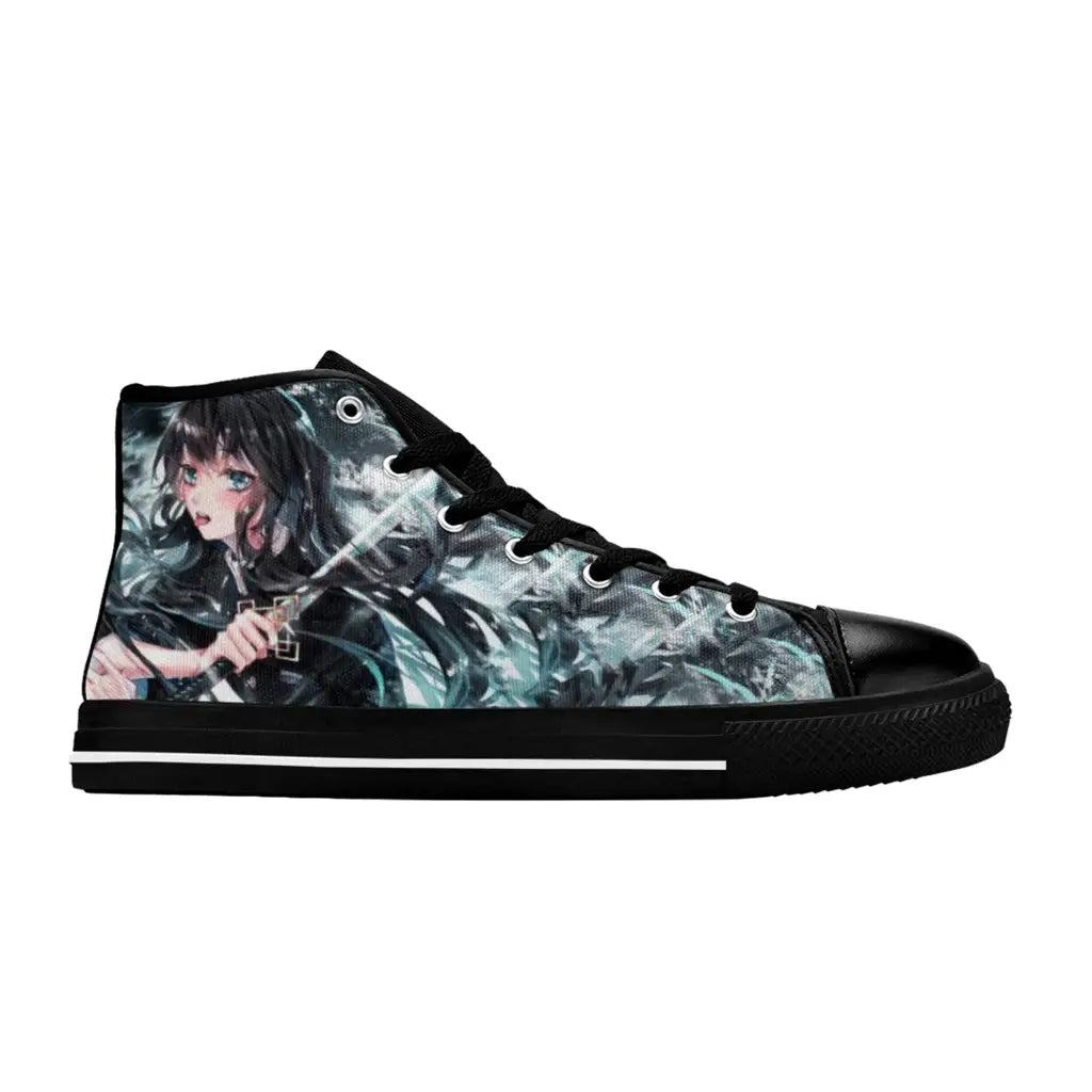 Kimetsu no yaiba Demon Slayer Muichiro Tokito Shoes High Top Sneakers