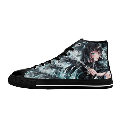 Kimetsu no yaiba Demon Slayer Muichiro Tokito Shoes High Top Sneakers