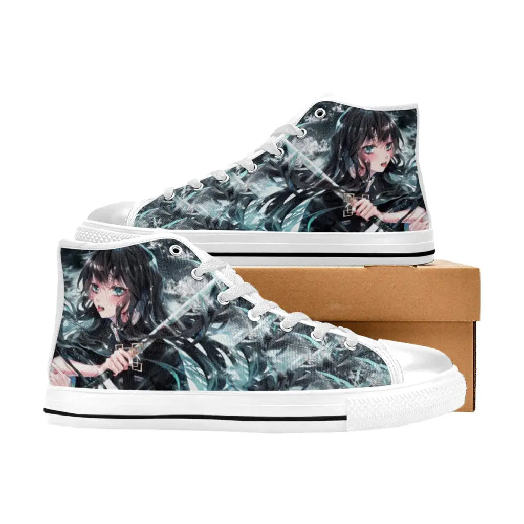 Kimetsu no yaiba Demon Slayer Muichiro Tokito Shoes High Top Sneakers