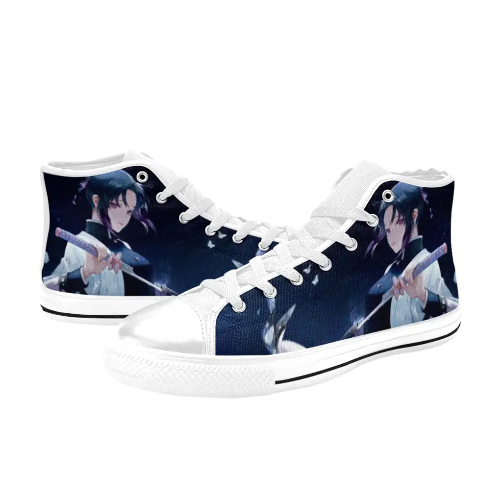 Kimetsu no yaiba Demon Slayer Shinobu Kocho Shoes High Top Sneakers