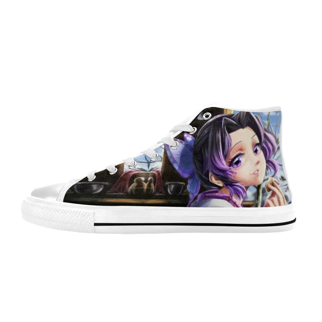 Kimetsu no yaiba Demon Slayer Shinobu Kochou Shoes High Top Sneakers