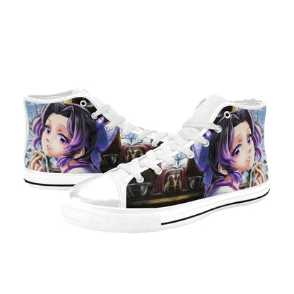 Kimetsu no yaiba Demon Slayer Shinobu Kochou Shoes High Top Sneakers