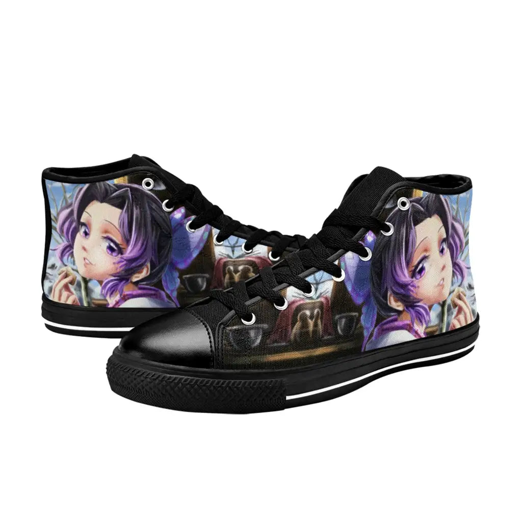 Kimetsu no yaiba Demon Slayer Shinobu Kochou Shoes High Top Sneakers