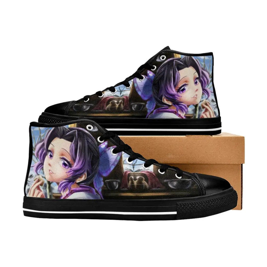 Kimetsu no yaiba Demon Slayer Shinobu Kochou Shoes High Top Sneakers