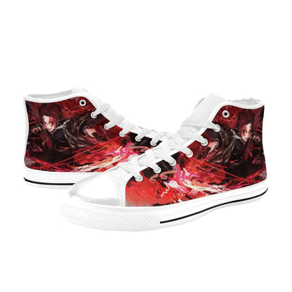 Kimetsu no yaiba Demon Slayer Tanjiro Kamado Shoes High Top Sneakers