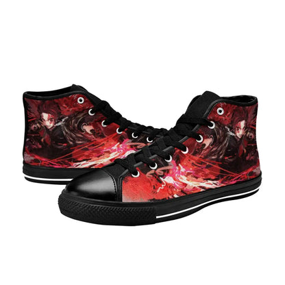 Kimetsu no yaiba Demon Slayer Tanjiro Kamado Shoes High Top Sneakers