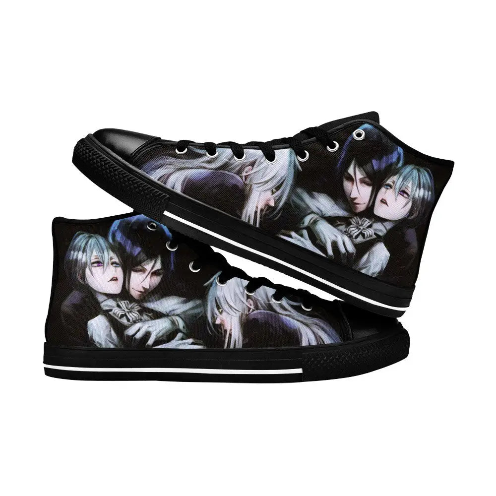 Kuroshitsuji Black Butler Custom High Top Sneakers Shoes