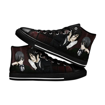 Kuroshitsuji Black Butler Custom High Top Sneakers Shoes