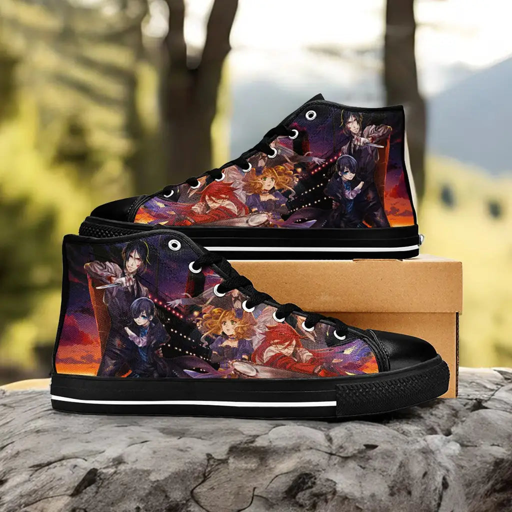 Kuroshitsuji Black Butler Custom High Top Sneakers Shoes