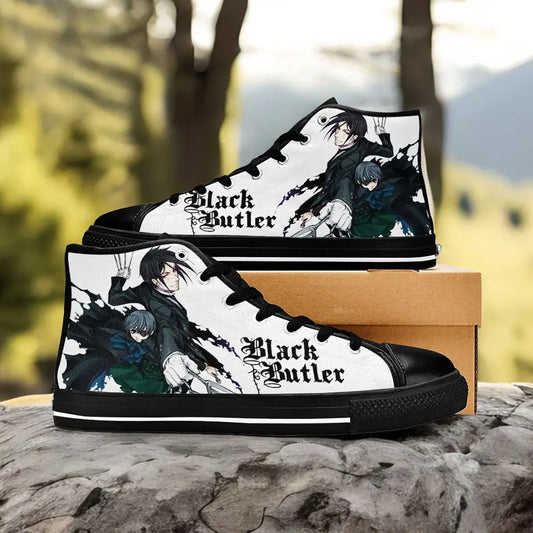Kuroshitsuji Black Butler Custom High Top Sneakers Shoes