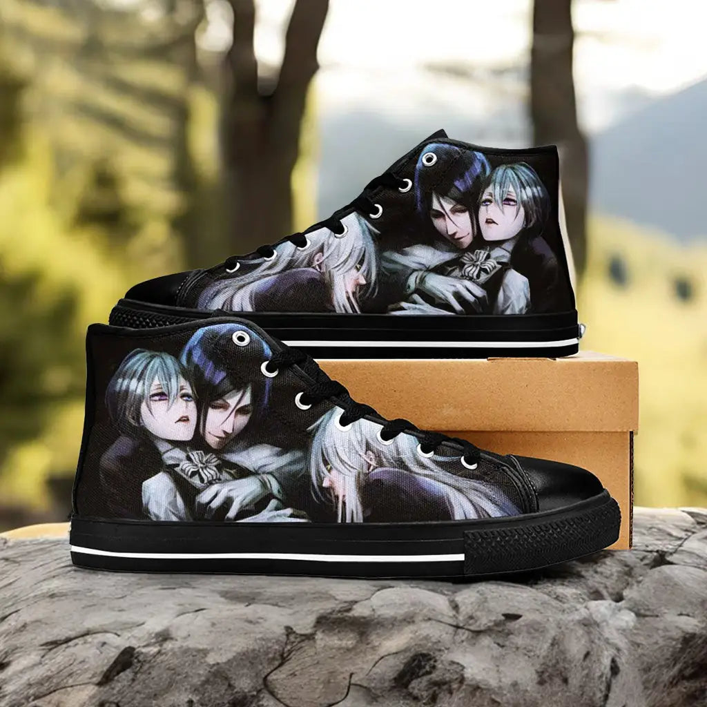 Kuroshitsuji Black Butler Custom High Top Sneakers Shoes