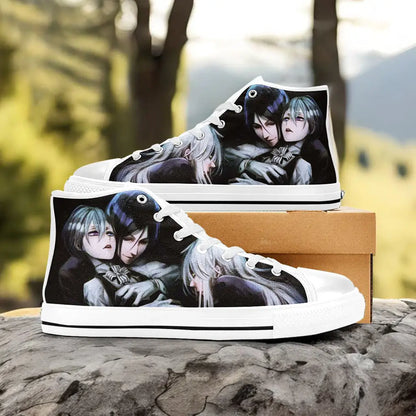 Kuroshitsuji Black Butler Custom High Top Sneakers Shoes