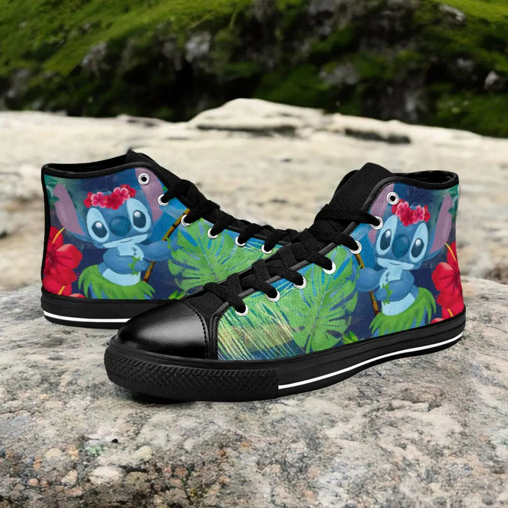 Lilo and Stitch Custom High Top Sneakers Shoes