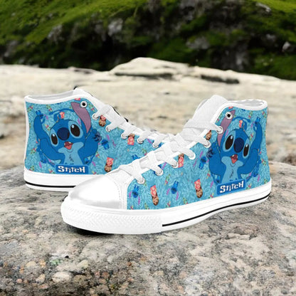 Lilo and Stitch Custom High Top Sneakers Shoes