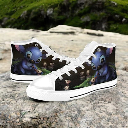 Lilo and Stitch Custom High Top Sneakers Shoes