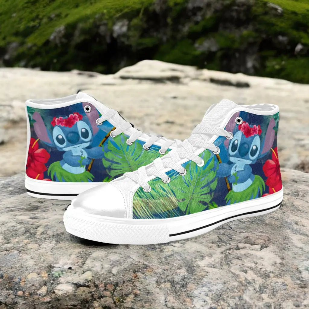 Lilo and Stitch Custom High Top Sneakers Shoes