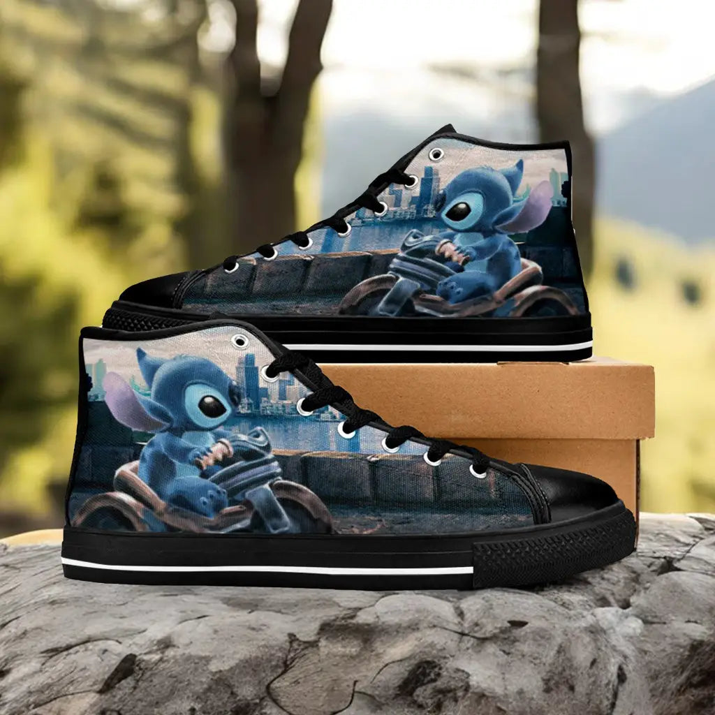 Lilo and Stitch Custom High Top Sneakers Shoes