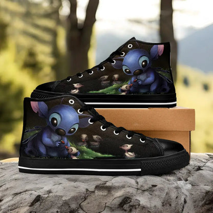 Lilo and Stitch Custom High Top Sneakers Shoes