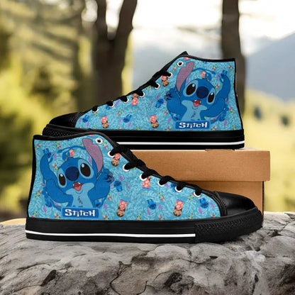 Lilo and Stitch Custom High Top Sneakers Shoes