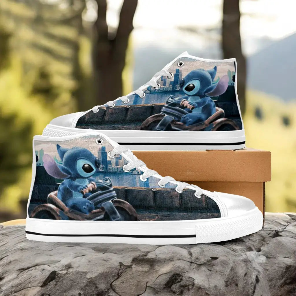 Lilo and Stitch Custom High Top Sneakers Shoes