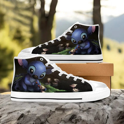 Lilo and Stitch Custom High Top Sneakers Shoes