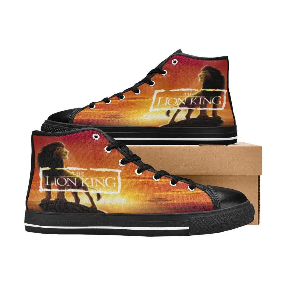 Lion King Hakuna Matata Shoes High Top Sneakers