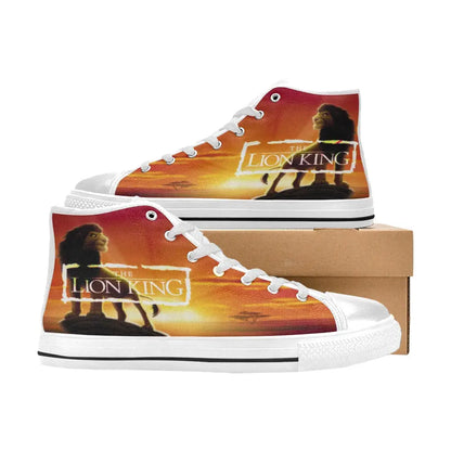 Lion King Hakuna Matata Shoes High Top Sneakers