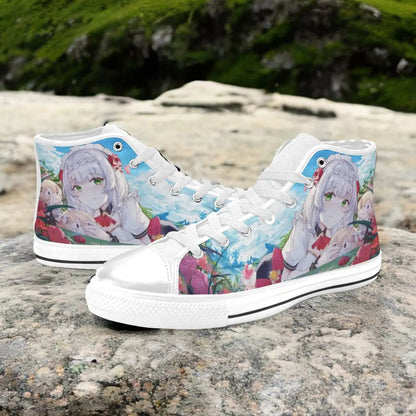 Lumine Noelle Genshin Impact Custom High Top Sneakers Shoes