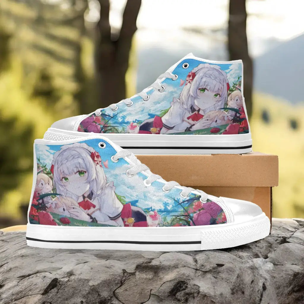 Lumine Noelle Genshin Impact Custom High Top Sneakers Shoes