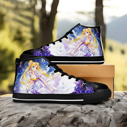 Luna Sailor Moon Custom High Top Sneakers Shoes