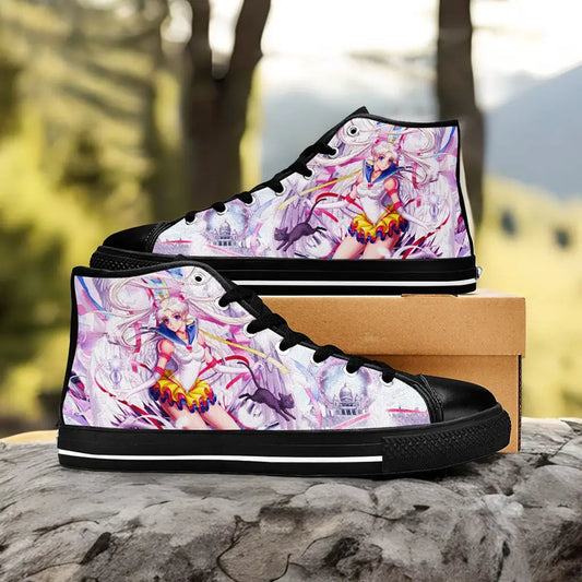 Luna Sailor Moon Custom High Top Sneakers Shoes