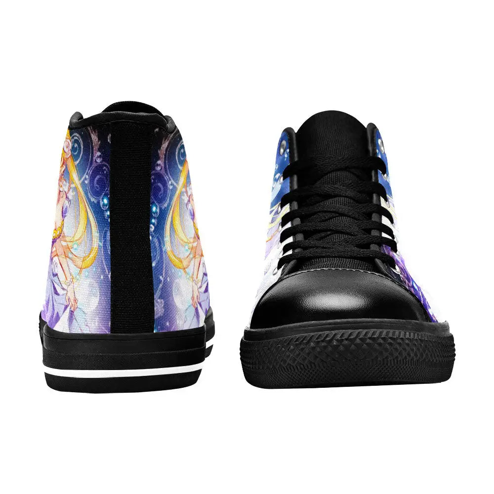 Luna Sailor Moon Custom High Top Sneakers Shoes