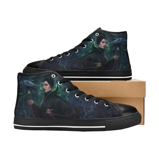 Maleficent Shoes High Top Sneakers