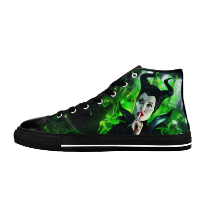 Maleficent Princess Aurora Custom High Top Sneakers Shoes