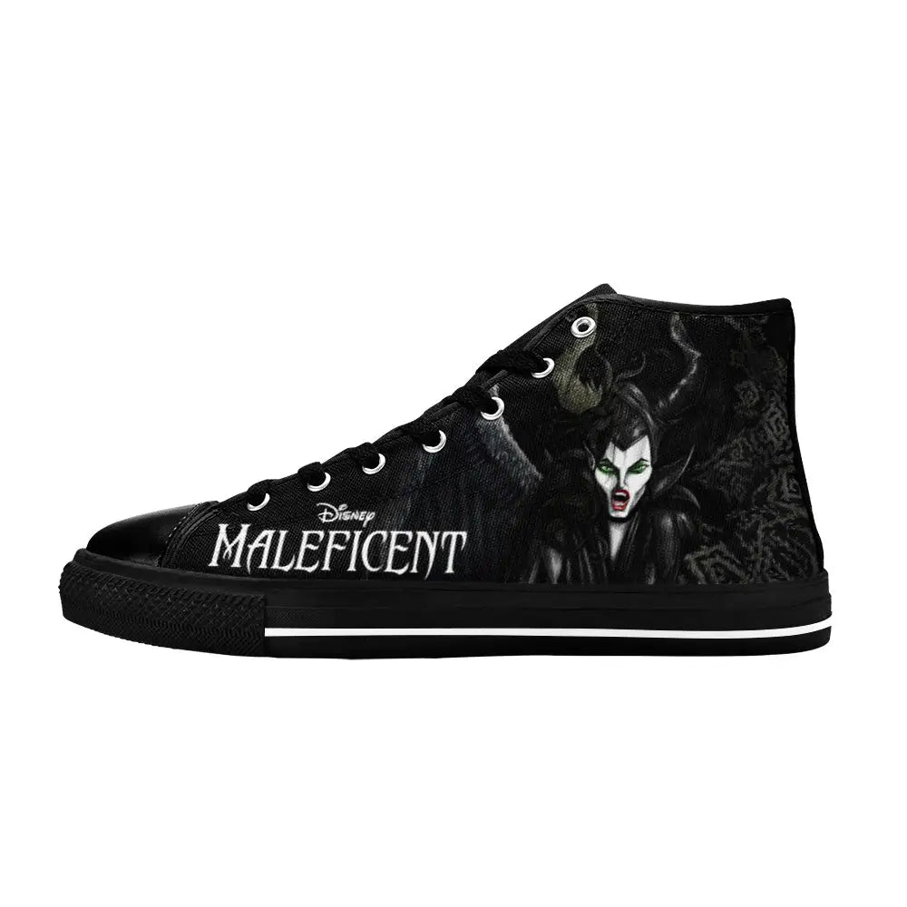 Maleficent Princess Aurora Custom High Top Sneakers Shoes