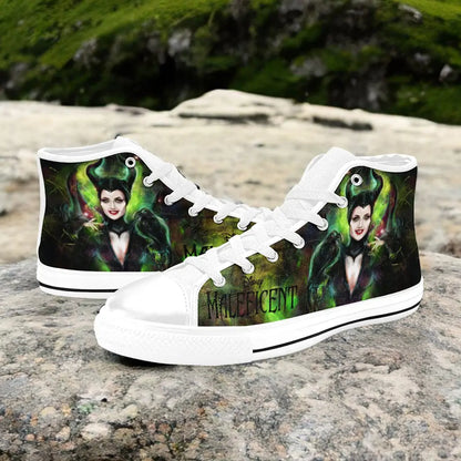 Maleficent Princess Aurora Custom High Top Sneakers Shoes