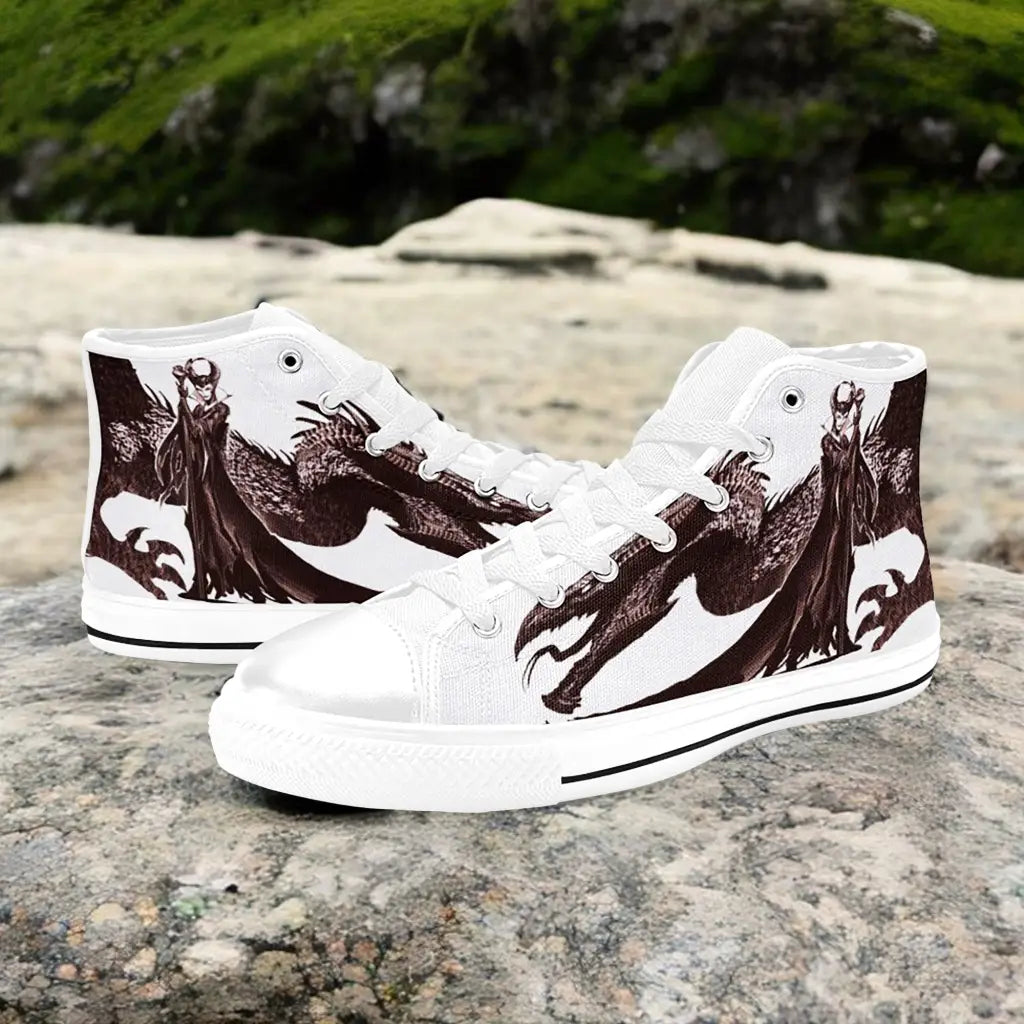 Maleficent Princess Aurora Custom High Top Sneakers Shoes