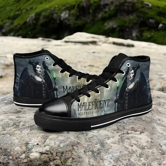 Maleficent Princess Aurora Custom High Top Sneakers Shoes