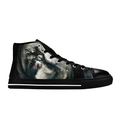 Maleficent Princess Aurora Custom High Top Sneakers Shoes