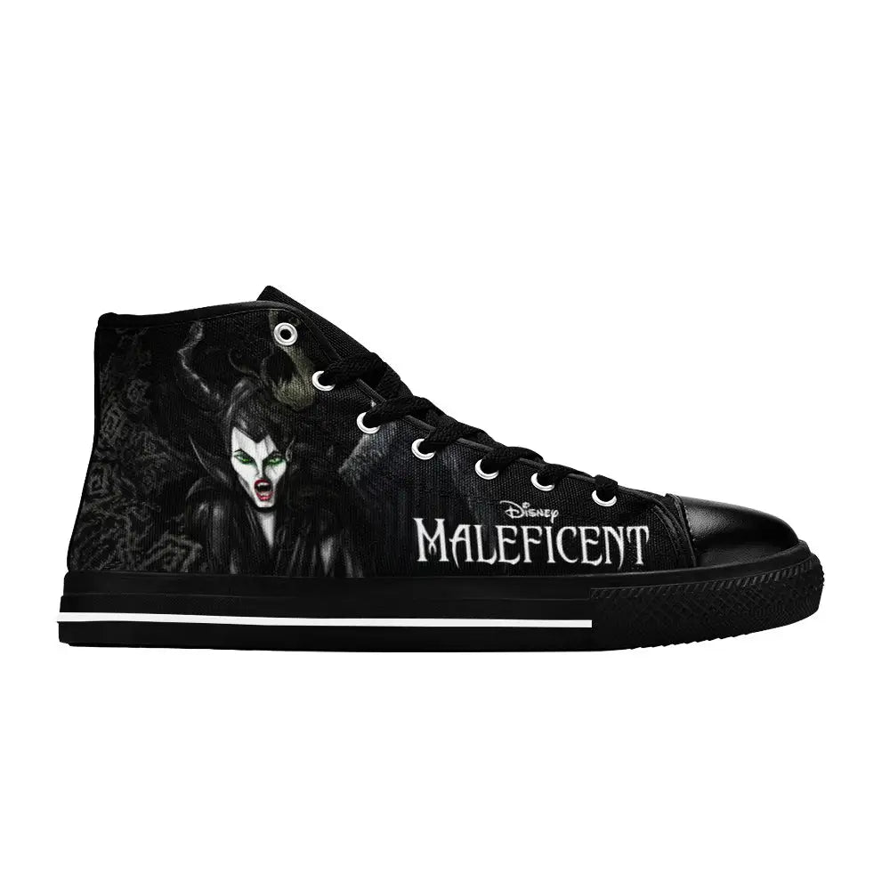 Maleficent Princess Aurora Custom High Top Sneakers Shoes