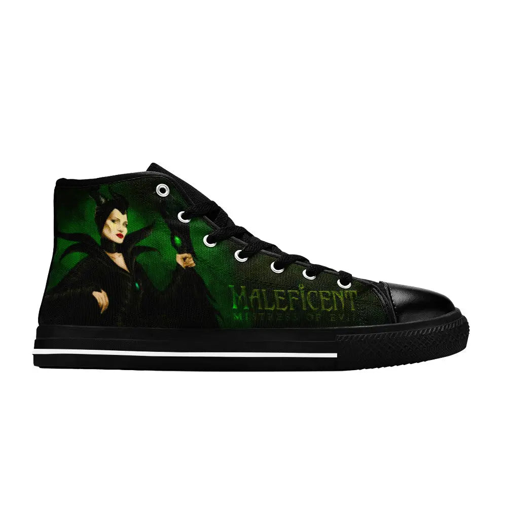 Maleficent Princess Aurora Custom High Top Sneakers Shoes