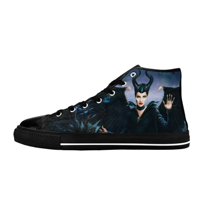 Maleficent Princess Aurora Custom High Top Sneakers Shoes