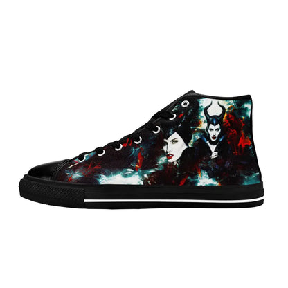 Maleficent Princess Aurora Custom High Top Sneakers Shoes