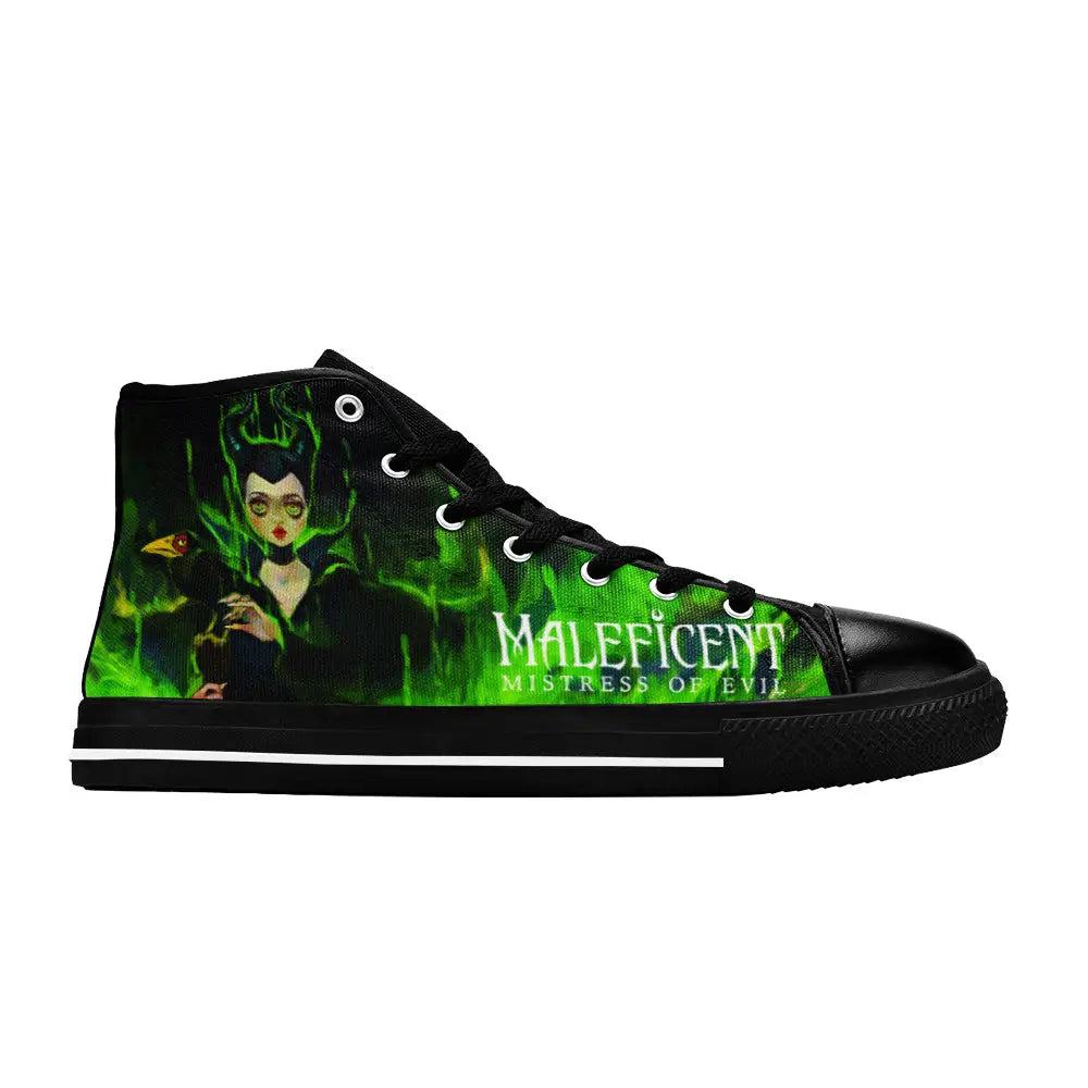 Maleficent Princess Aurora Custom High Top Sneakers Shoes