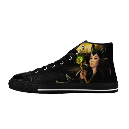 Maleficent Princess Aurora Custom High Top Sneakers Shoes