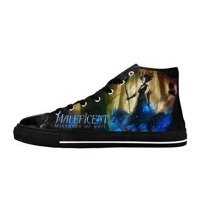 Maleficent Princess Aurora Custom High Top Sneakers Shoes