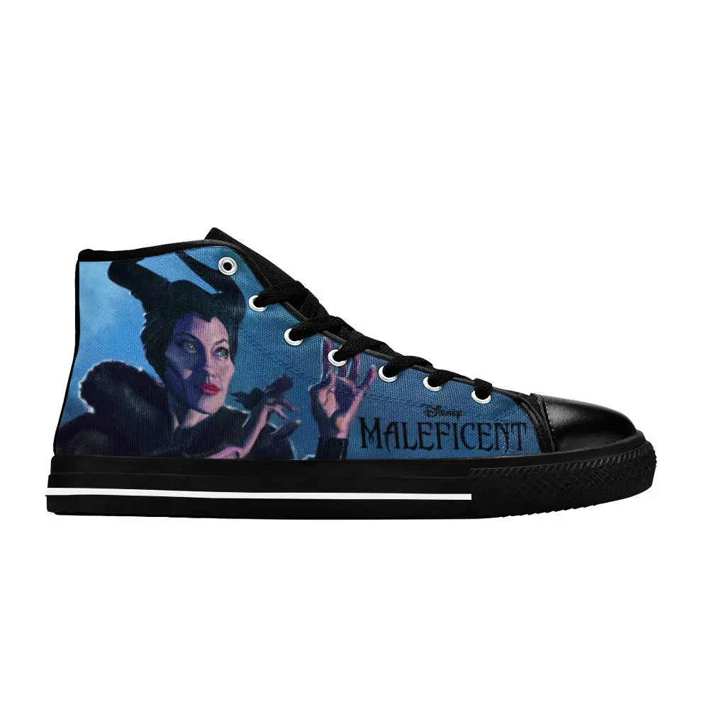 Maleficent Princess Aurora Custom High Top Sneakers Shoes