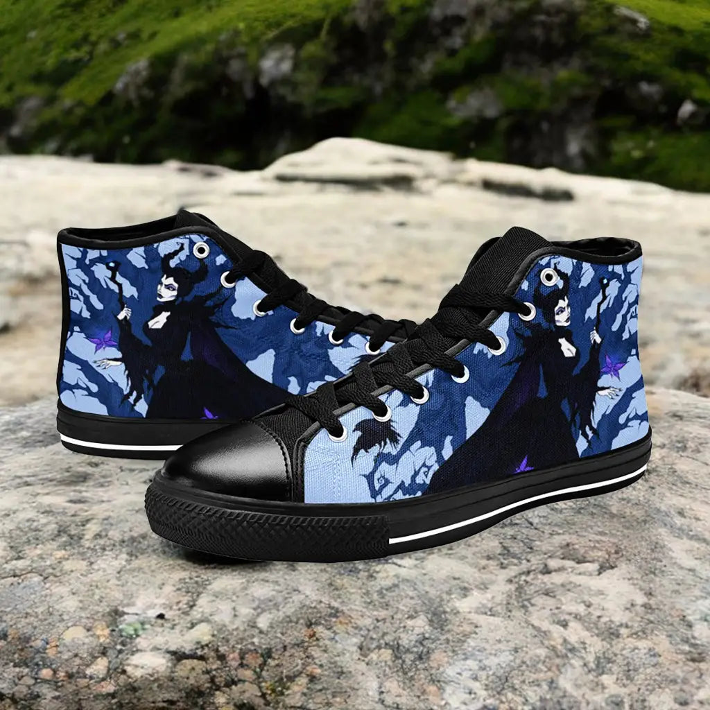 Maleficent Princess Aurora Custom High Top Sneakers Shoes